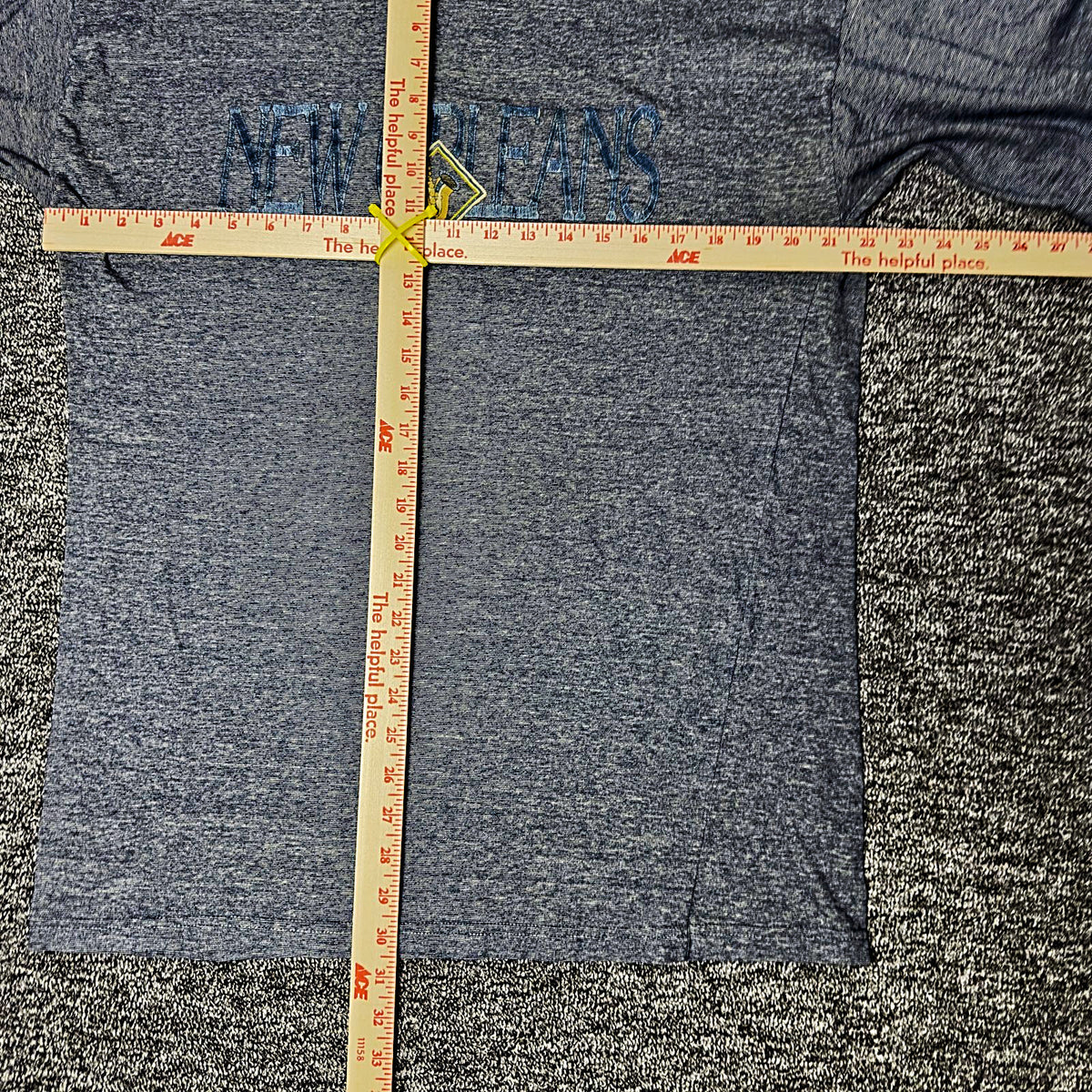 Miamit's New Orleans Tee Mens XL Blue Saxophone Graphic