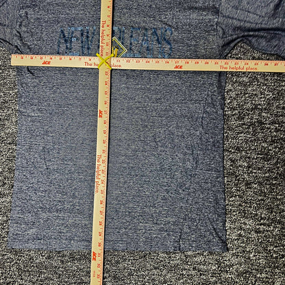 Miamit's New Orleans Tee Mens XL Blue Saxophone Graphic