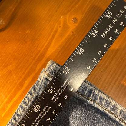 Levi's Straight Leg Jeans Mens 35x32 Blue Baggy