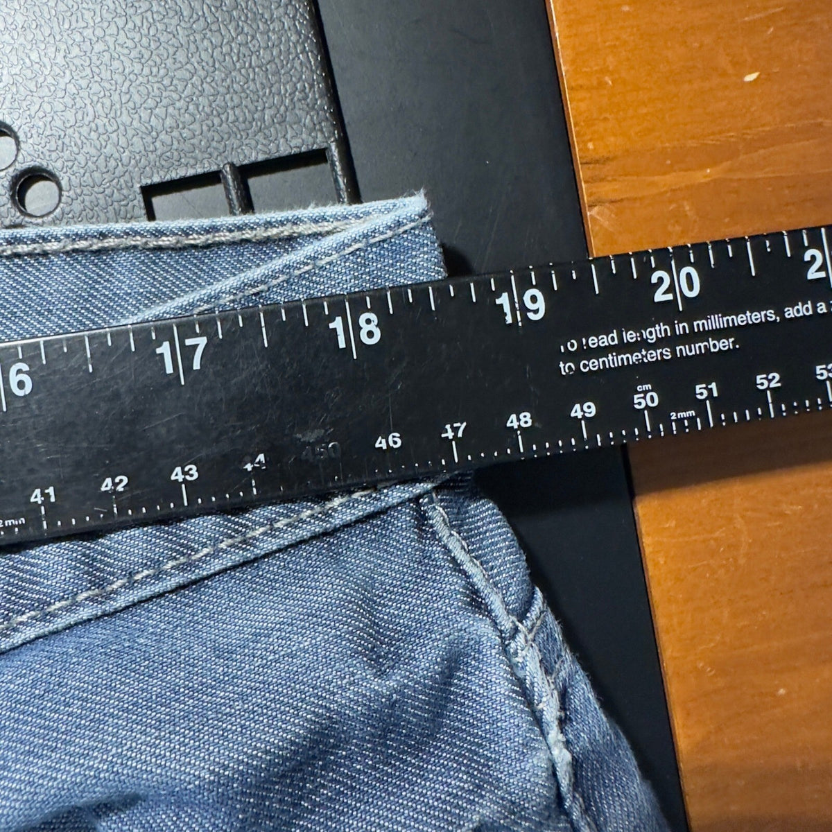 Levi's 514 Straight Jeans Mens 38x32 Blue Medium Wash Baggy