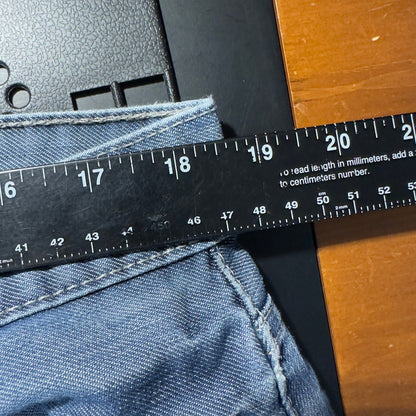 Levi's 514 Straight Jeans Mens 38x32 Blue Medium Wash Baggy