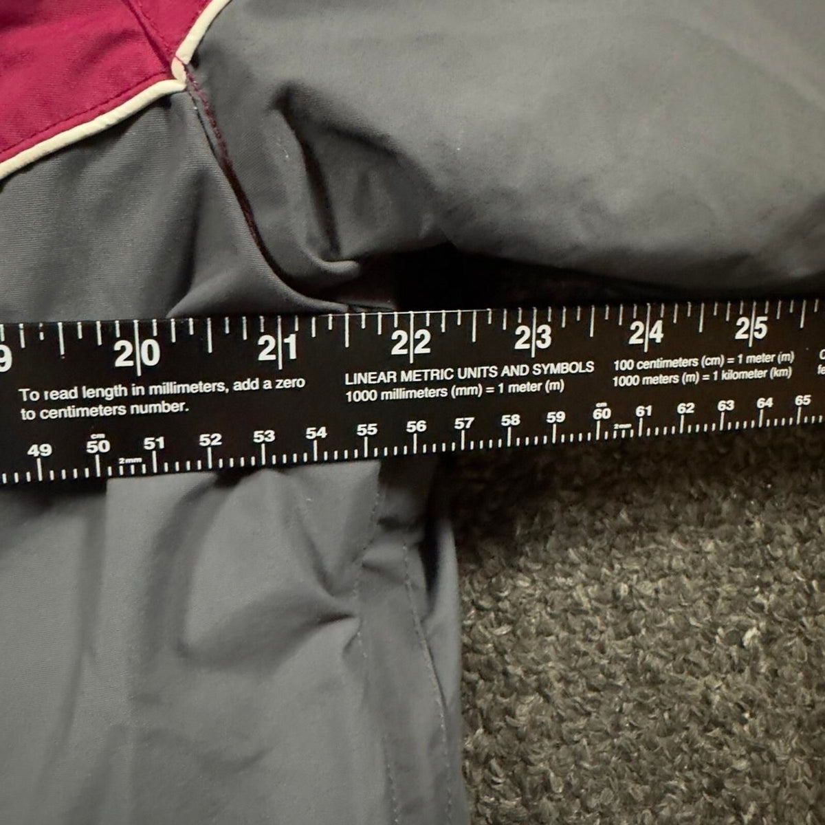 Vintage Columbia Ski Jacket Womens 1X Pink Gray Winter Coat