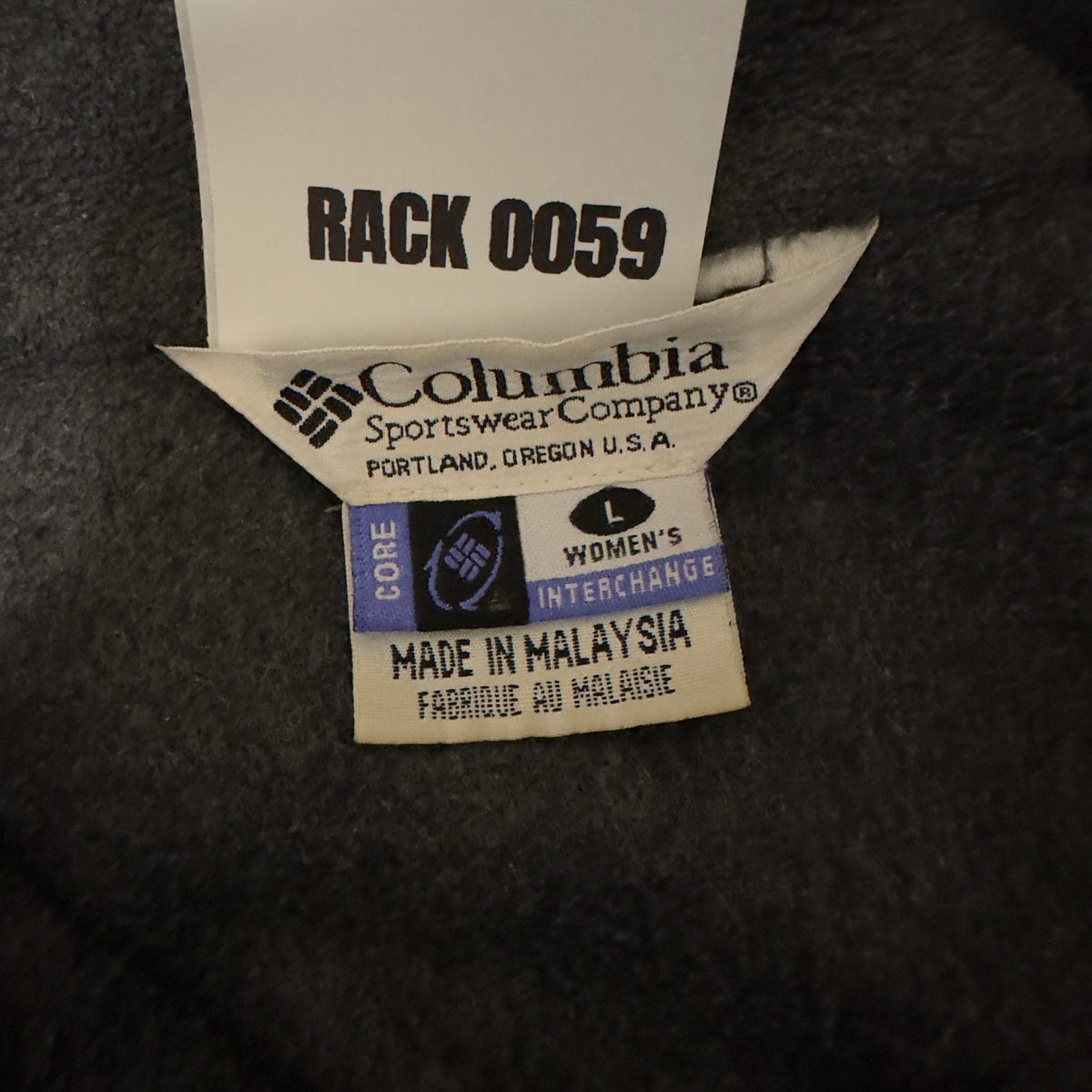 Columbia Interchange Hooded Jacket Womens L Purple Gorpcore