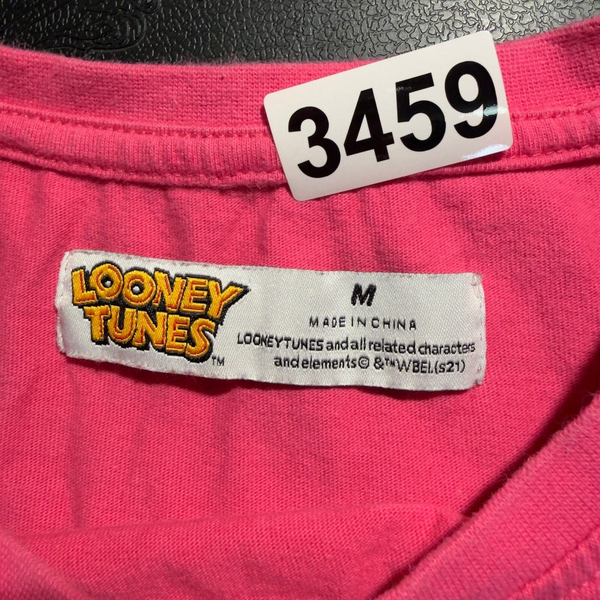 Looney Tunes Lola Bunny Graphic Tee Womens Medium Pink Y2K