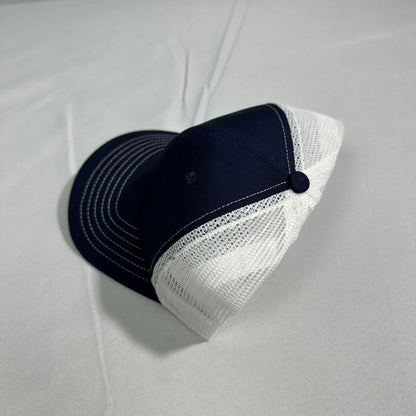 NWT JC Classics Trucker Hat Mens Navy White Snapback