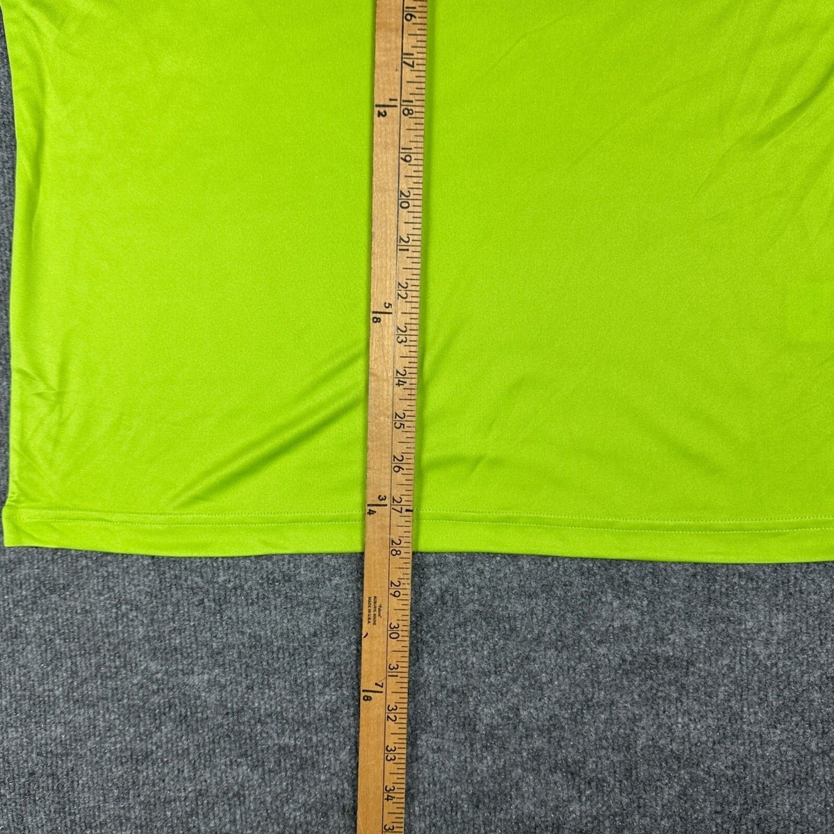 Sport-Tek ST350 Competitor Tee Mens M Lime Shock NWT