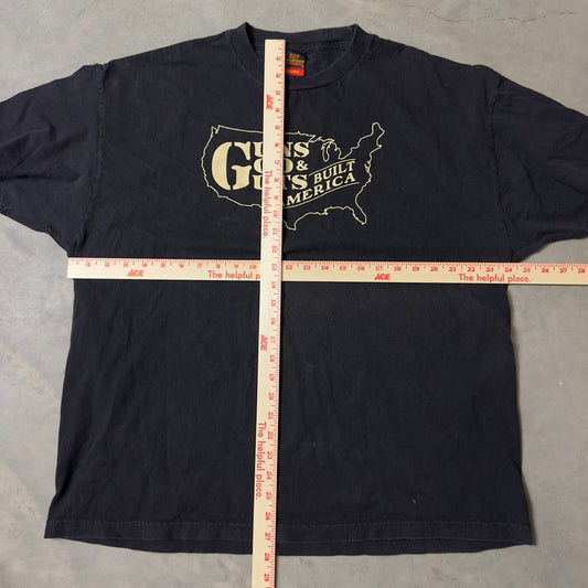 Vintage Hot Leathers Graphic Tee Mens 2XL