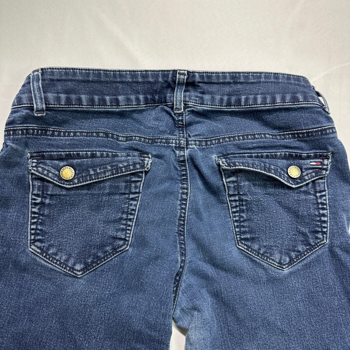 Tommy Hilfiger Bootcut Jeans Womens 12R Medium Blue Denim