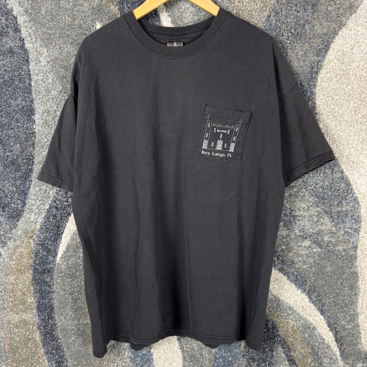Vintage M-D Custom Cycles T-Shirt Mens 2XL Key Largo Florida