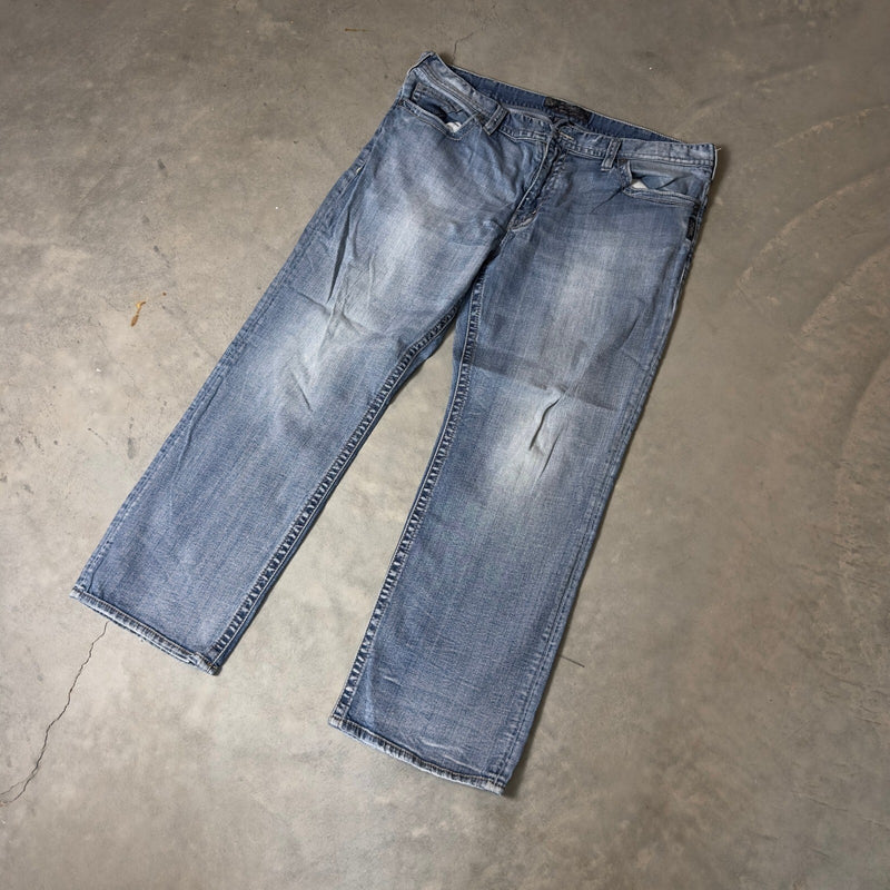 Silver Jeans Grayson Heritage Jeans Mens 40x30 Medium Wash