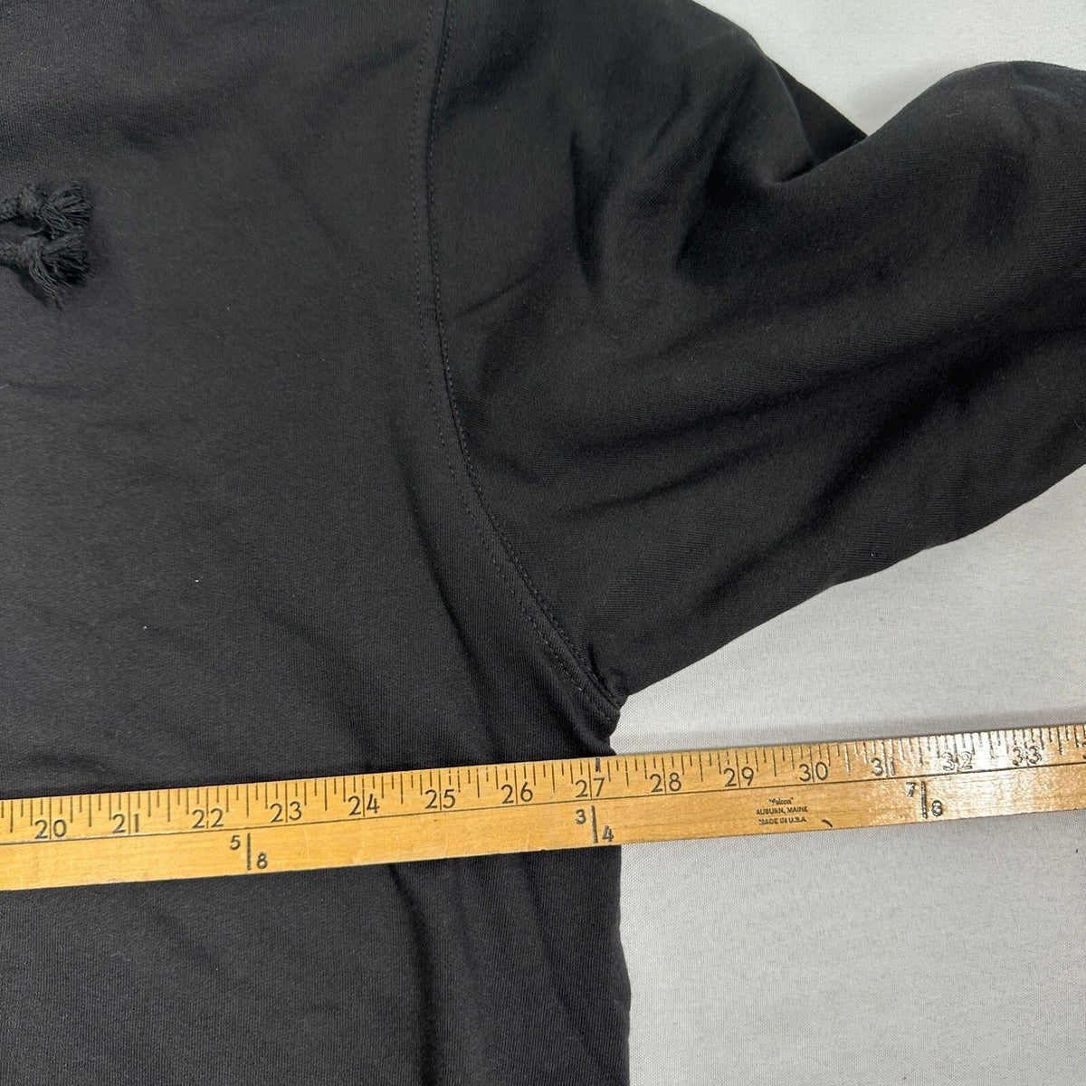 NWT Bayside Hoodie Mens 2XL Black Made in USA Heavyweight