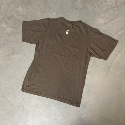 Barron Tootabi Hunting Safaris T-Shirt Mens Small Brown Tee