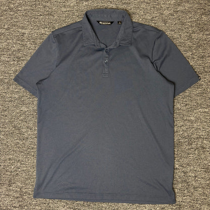 TravisMathew Polo Mens L Navy Blue Short Sleeve Golf