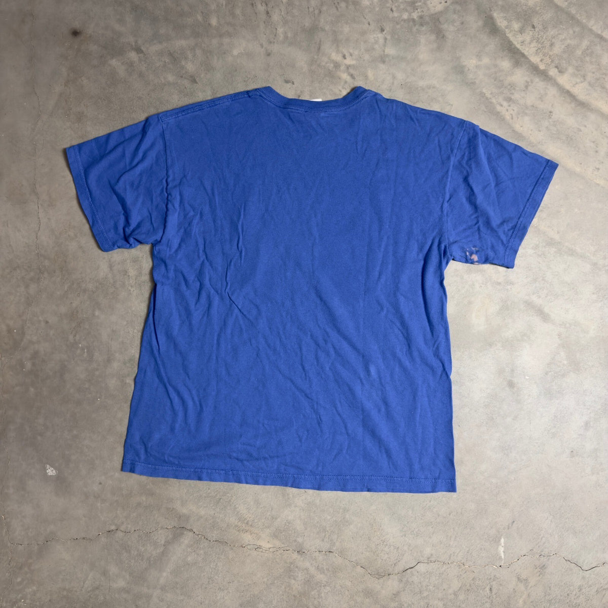 Gildan Super Mario Tanooki Graphic TShirt Mens Large Blue