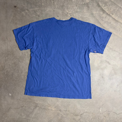 Gildan Super Mario Tanooki Graphic TShirt Mens Large Blue