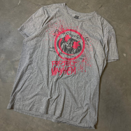 Y2K Fight Club Project Mayhem Paper Street Soap Tee Mens XL