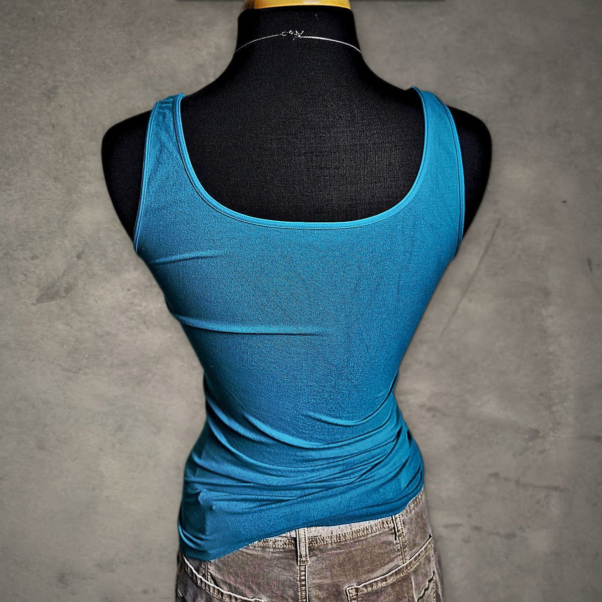 Nikibiki Scoop Neck Tank Top Womens OS Teal Layering