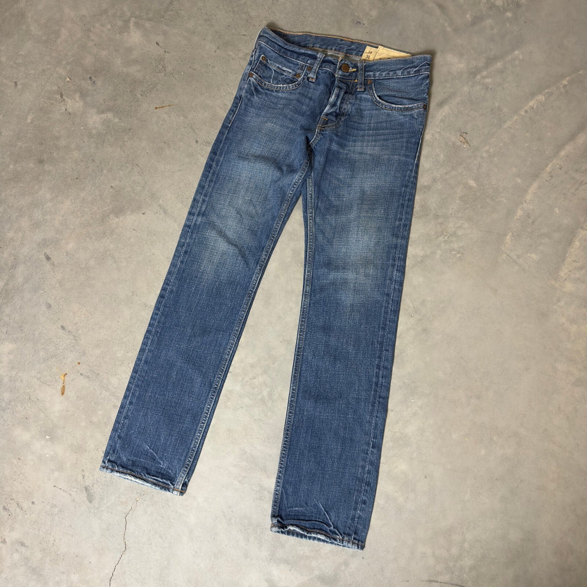 Y2K Hollister Straight Leg Jeans Mens 29x30 Blue