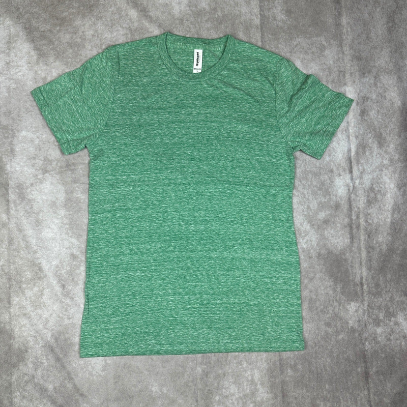 Royal Apparel Triblend T-Shirt Mens S Kelly Green Blank NWT