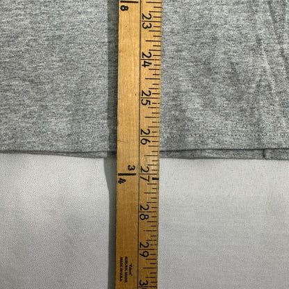 NWT Gildan Mens S Long Sleeve Heather Gray Tee