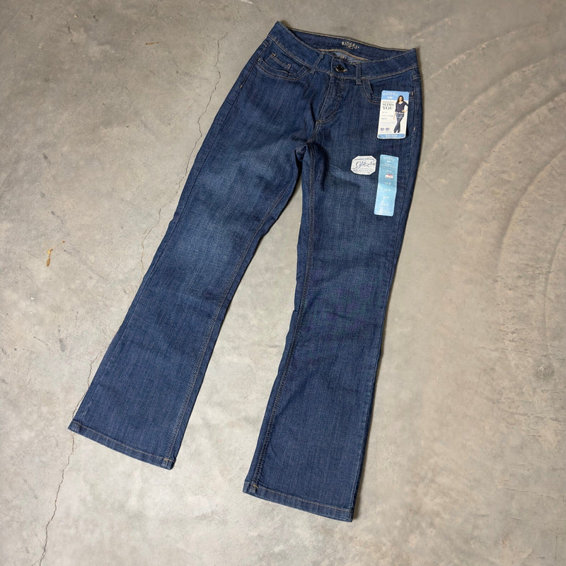 NWT Y2K Riders by Lee Bootcut Jeans Womens 10P Dark Blue