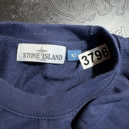 Stone Island Crewneck Sweatshirt Mens XL Navy Heavyweight