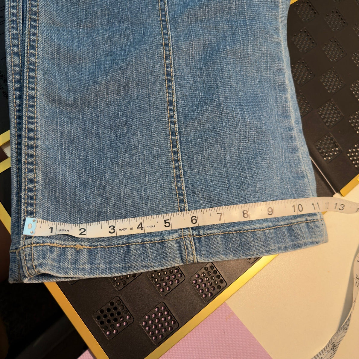 Cruel Denim Wide Leg Jeans Womens 30/9 S Blue Western Boho