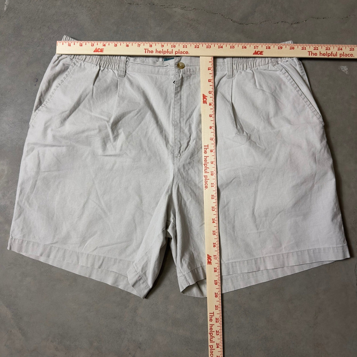 Vintage Big Dogs Pleated Shorts Mens 42