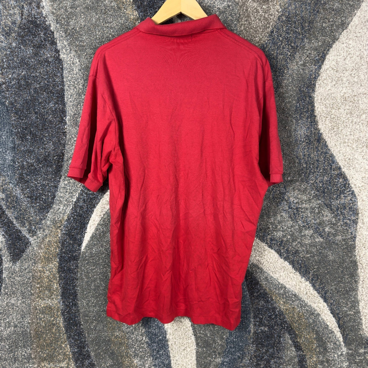 Vintage Polo Ralph Lauren Polo Shirt Mens L Red Made in USA