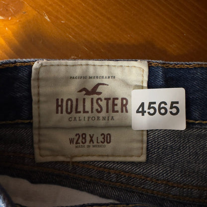 Y2K Hollister Slim Straight Jeans Mens 29x30 Med Wash