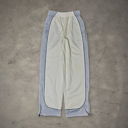 Starter Track Pants Mens S 28-30 White Gray Baggy Streetwear
