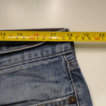 Vintage Y2K Levi's 514 Slim Straight Jeans Mens 36x30 Blue