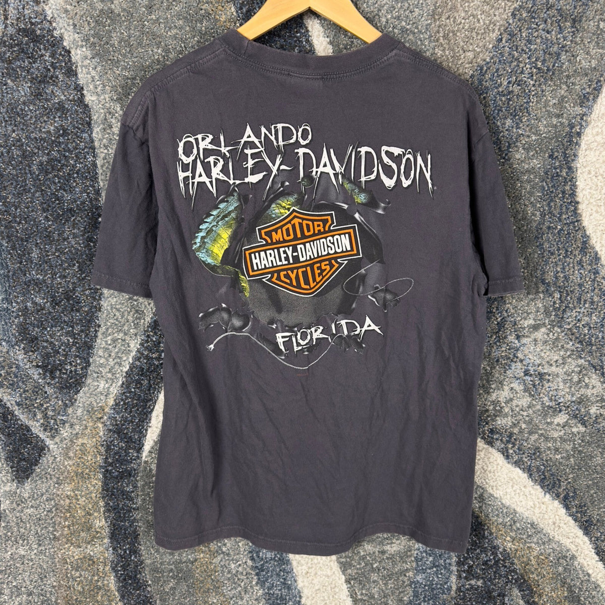 Harley-Davidson Bike Week 2011 T-Shirt Mens L Black Daytona