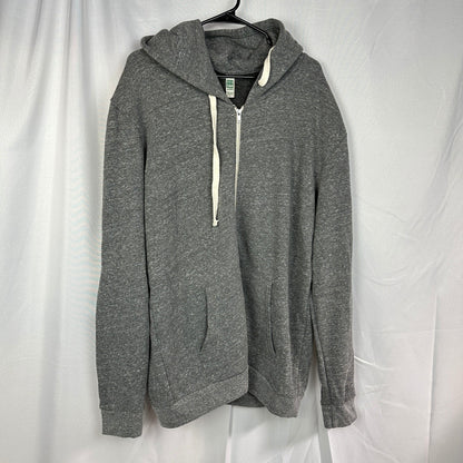 NWT Royal Apparel Mens 2X Zip Hoodie Gray Eco-Friendly