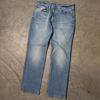 Levi's Straight Leg Jeans Mens 34x32 Light Wash Red Tab