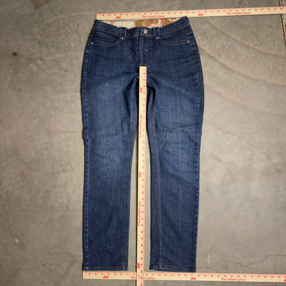 Daytrip Baggy Straight Jeans Womens 8 Blue
