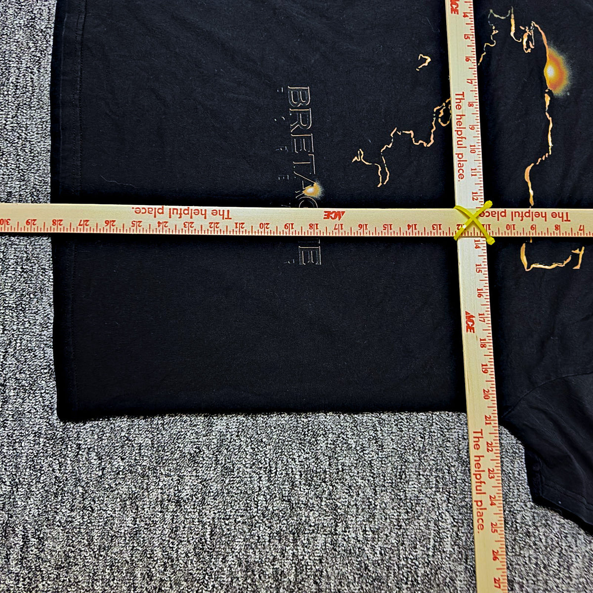 The Original UP Bretagne Forever Tee Mens XL Black France