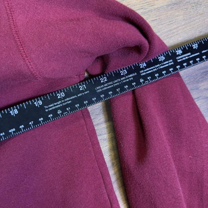 Iowa State Cyclones Zip Up Hoodie Mens M Maroon NCAA College