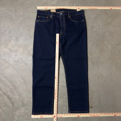 NWT Levi's 502 Taper Mens Stretch Jeans W38 L30 Dark