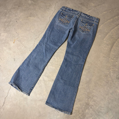 Vintage Aeropostale Bootcut Jeans Women 36x34 Y2K