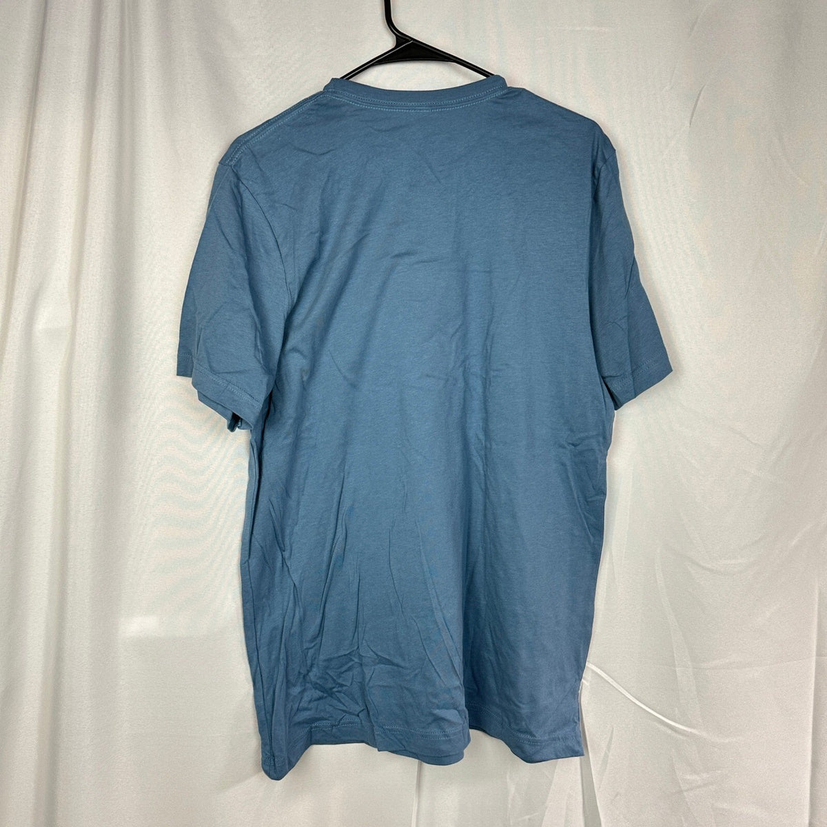 Lot of 3 Bella Canvas 3001U Blank Tees Mens L Steel Blue NWT