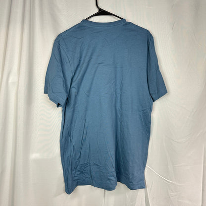 Lot of 3 Bella Canvas 3001U Blank Tees Mens L Steel Blue NWT