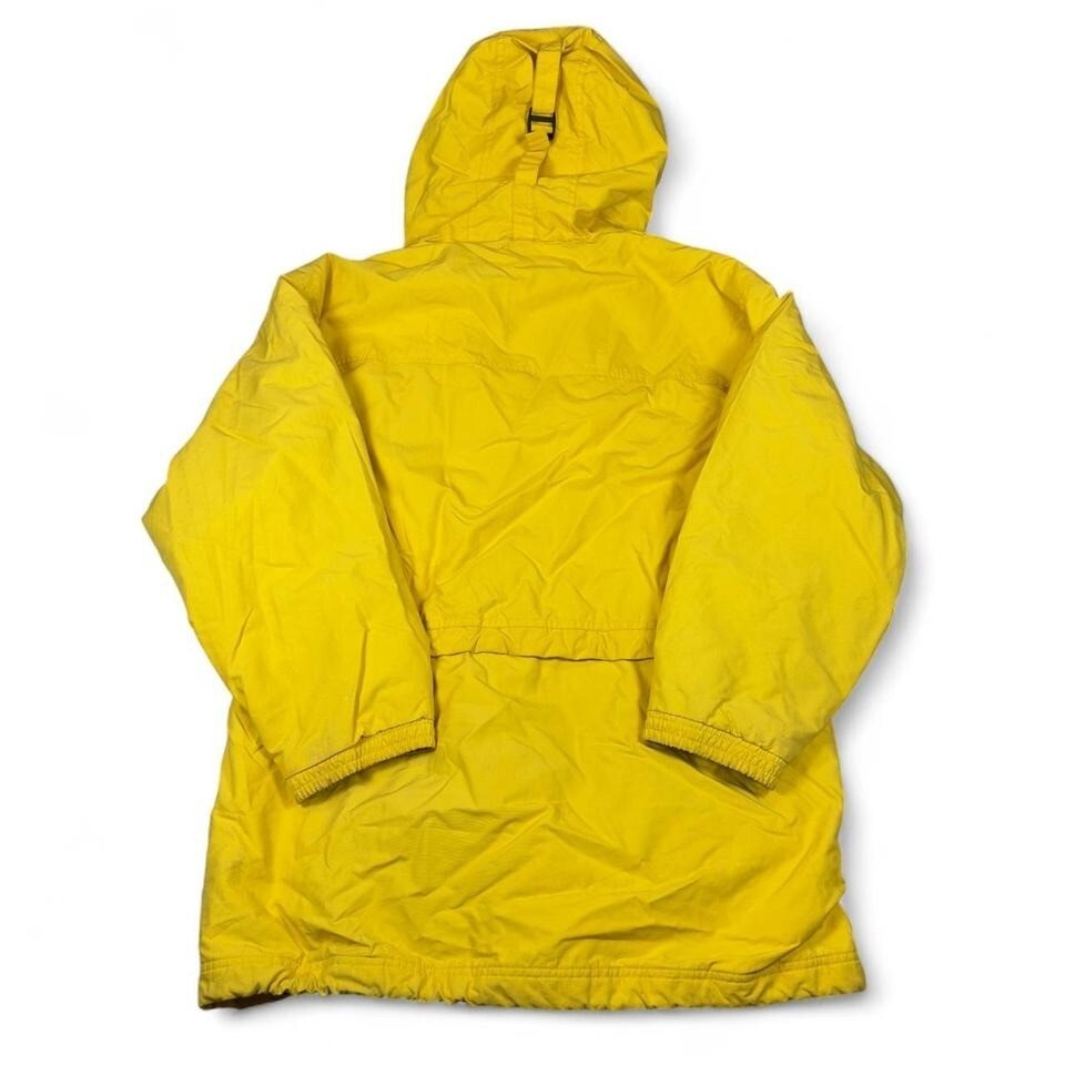 EBTEK Jacket Womens M Yellow Insulated Hooded Outdoor Winter Parka
