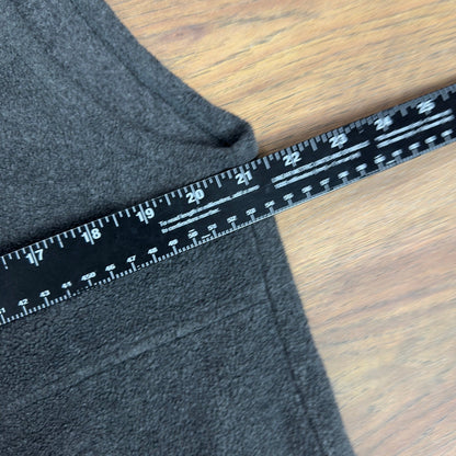 Columbia Mens Fleece Vest Charcoal Gray Full Zip Medium