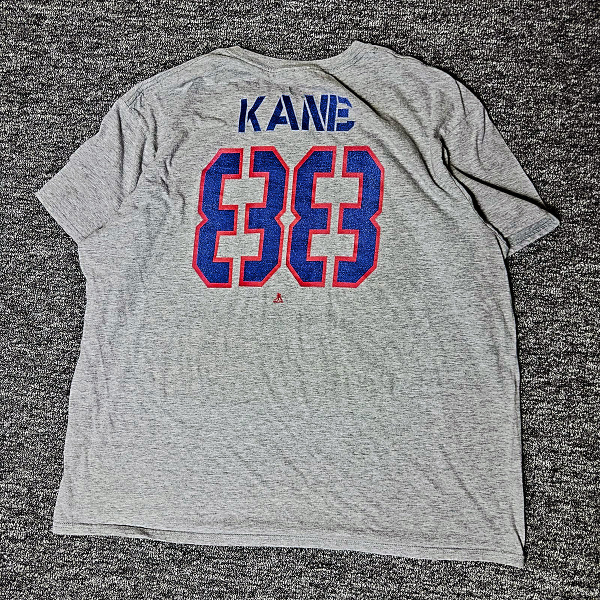 Fanatics New York Rangers Kane Hockey Tee Mens Gray