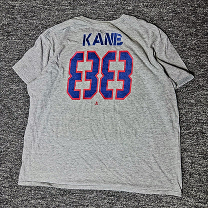 Fanatics New York Rangers Kane Hockey Tee Mens Gray