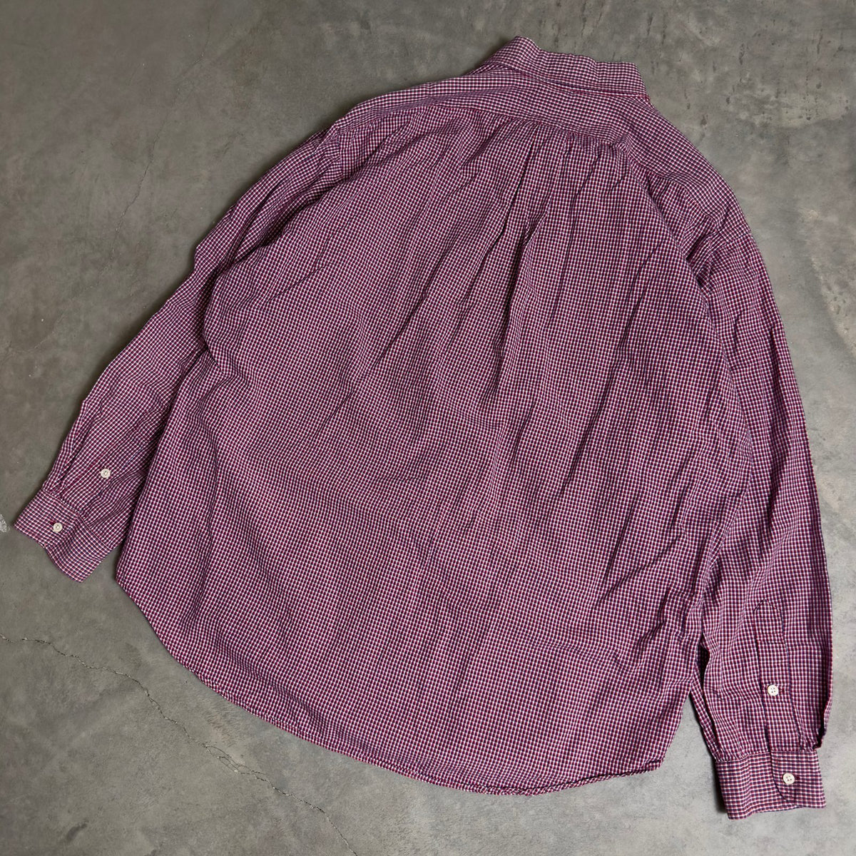 Ralph Lauren Blaire Check Shirt Mens XL Red Blue