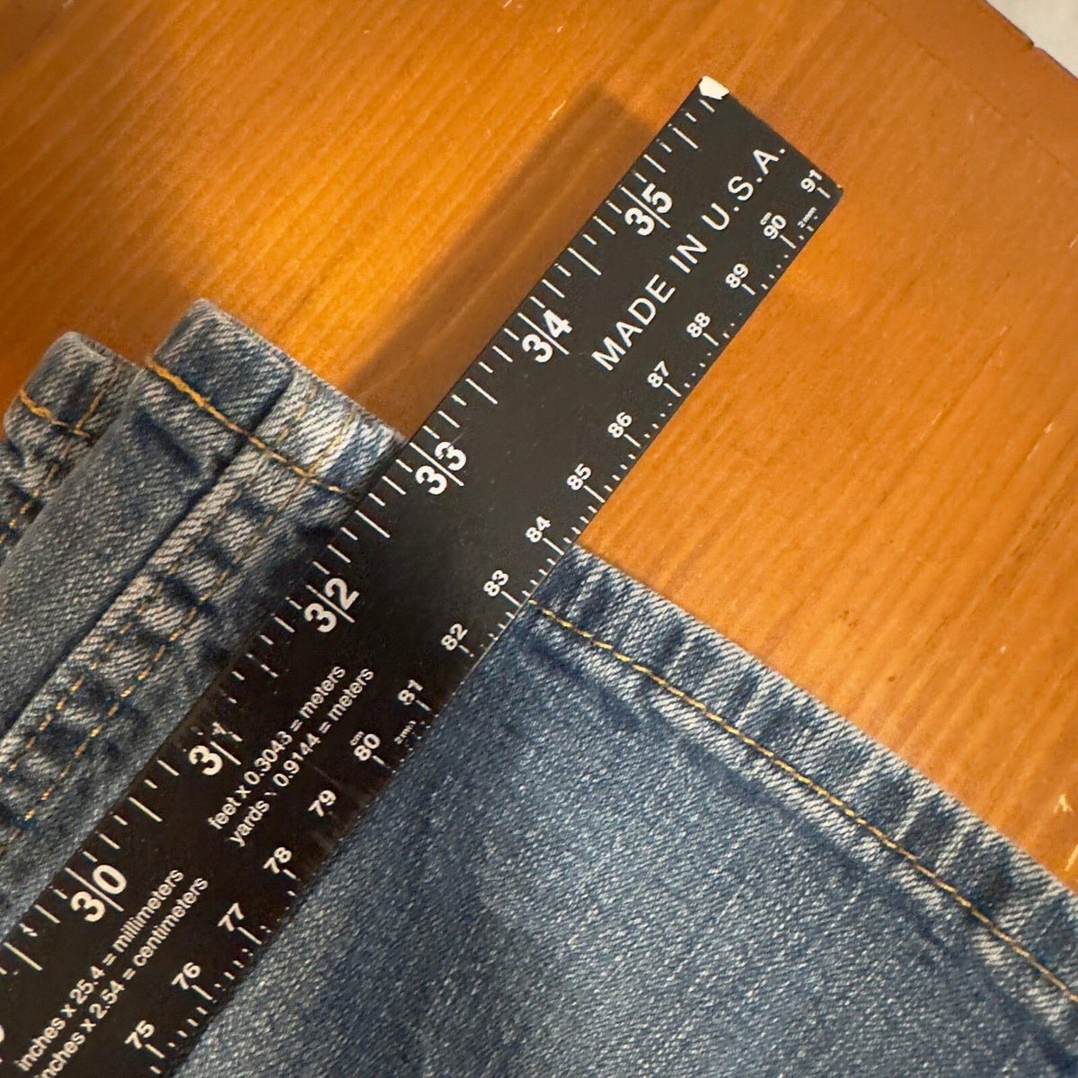 Levi's 514 Straight Fit Jeans Mens 32x34 Medium Wash Blue