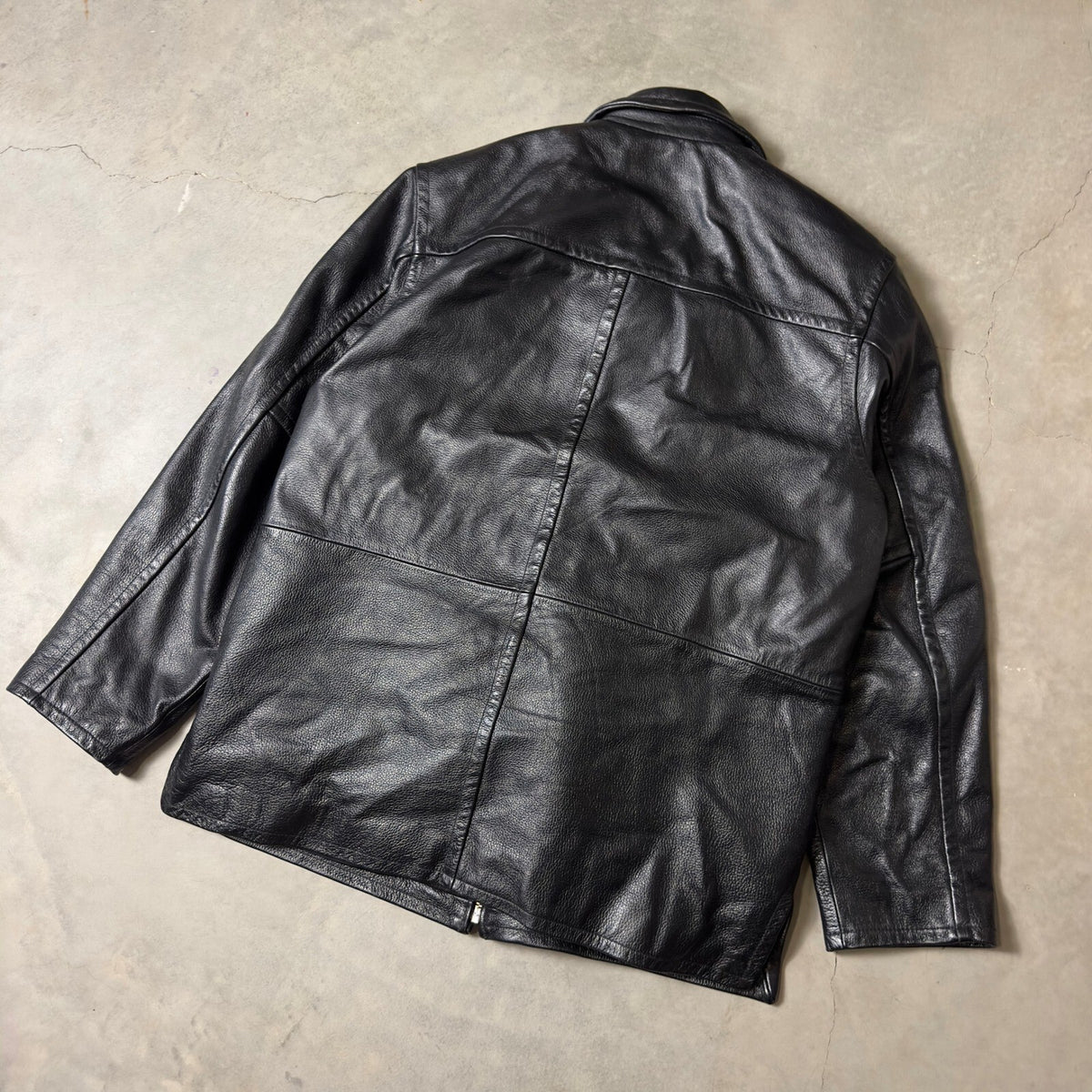 Vintage Wilsons Leather M. Julian Jacket Mens M Black Thinsulate Streetwear 90s
