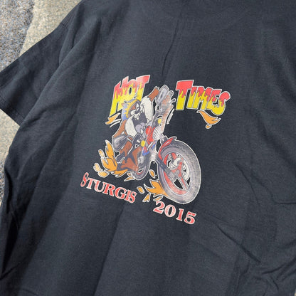 Sturgis Taz Tasmanian Devil T-Shirt Mens L Black Rally 2015